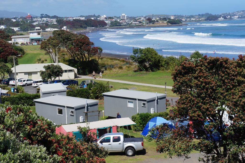 Fitzroy Beach Holiday Park New Plymouth Esterno foto