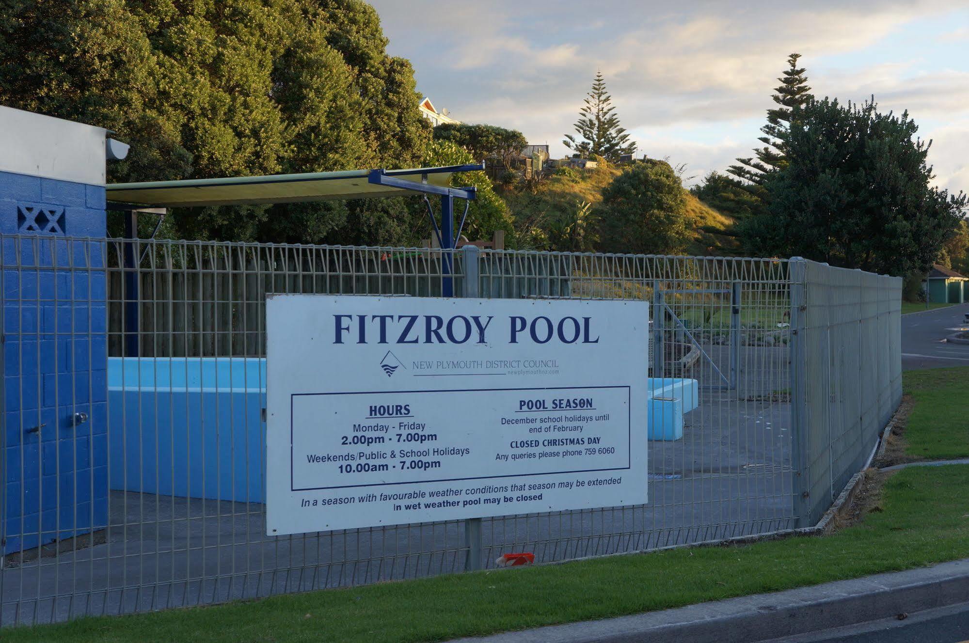 Fitzroy Beach Holiday Park New Plymouth Esterno foto