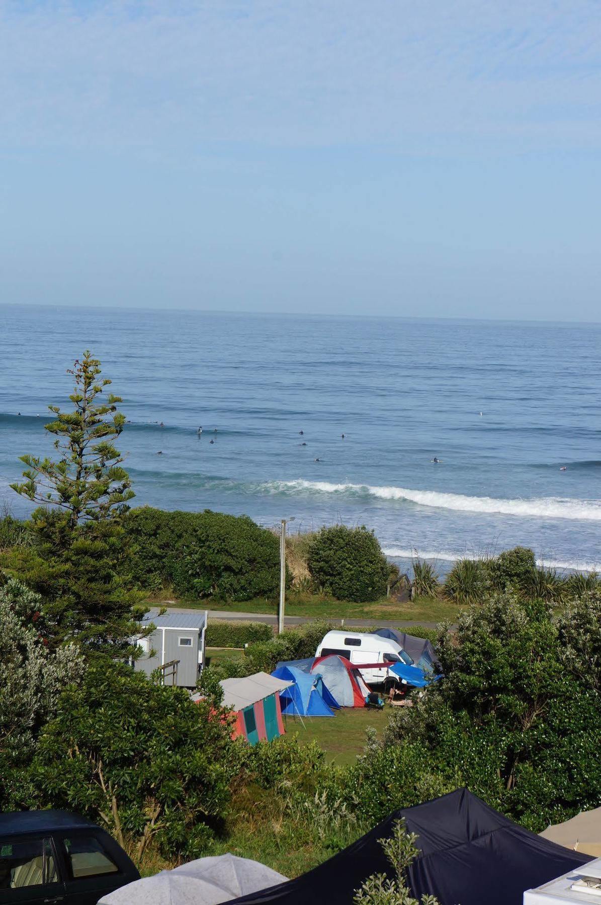 Fitzroy Beach Holiday Park New Plymouth Esterno foto