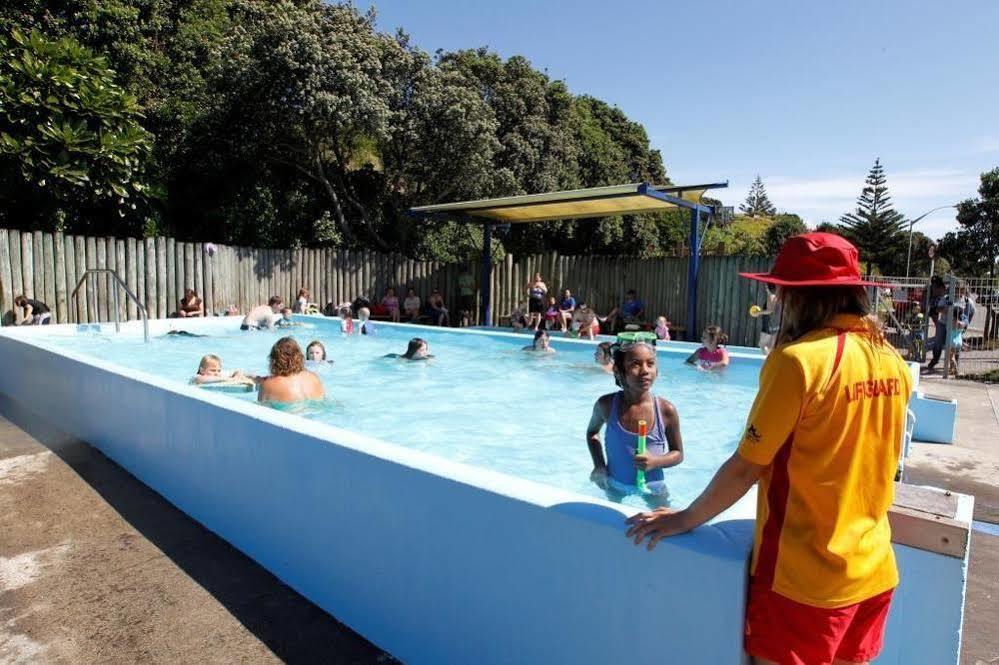 Fitzroy Beach Holiday Park New Plymouth Esterno foto